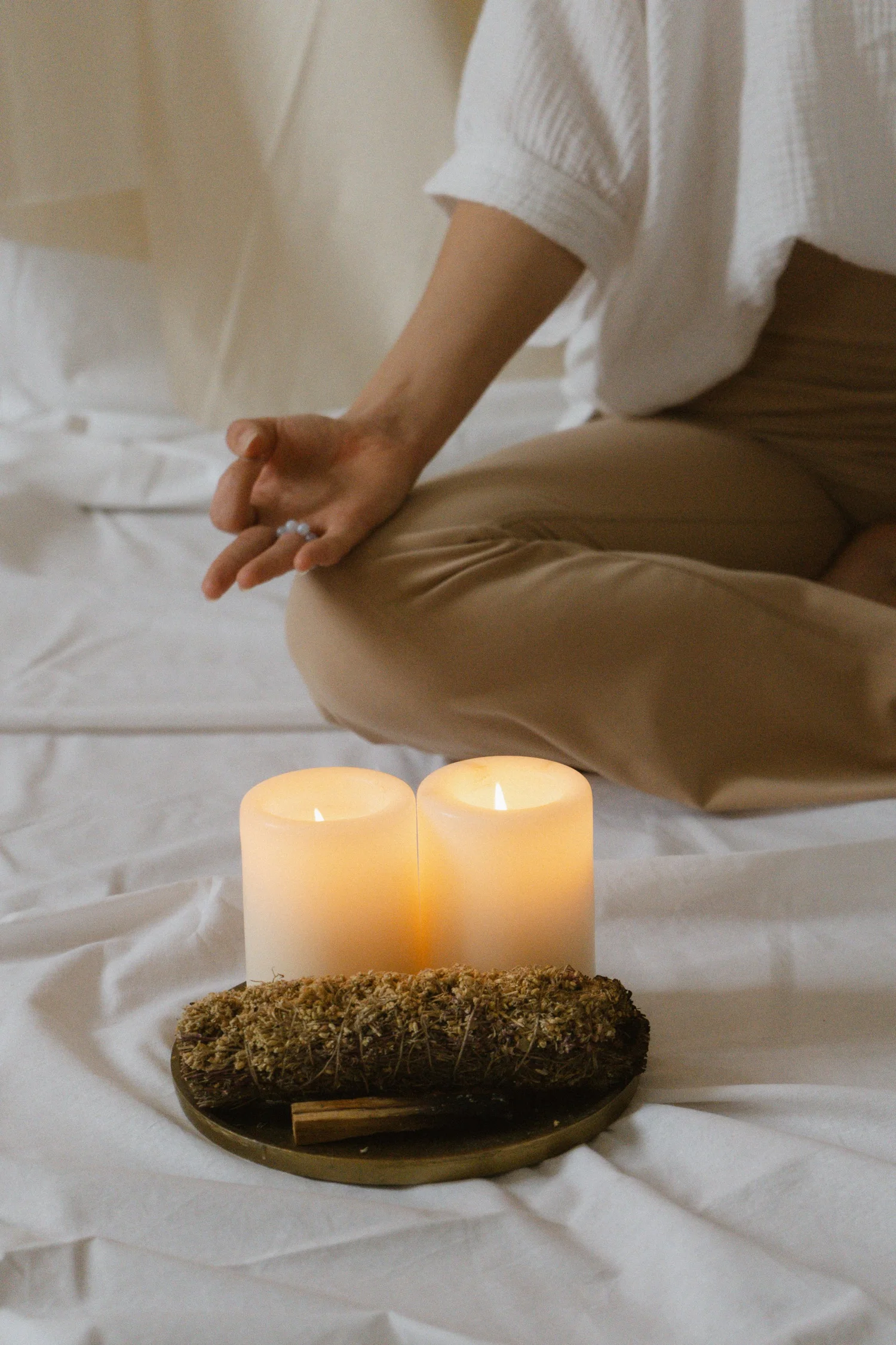 One-to-one Yoga practice with individual guidance in a calm studio